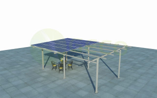 Aluminum Solar Canopy